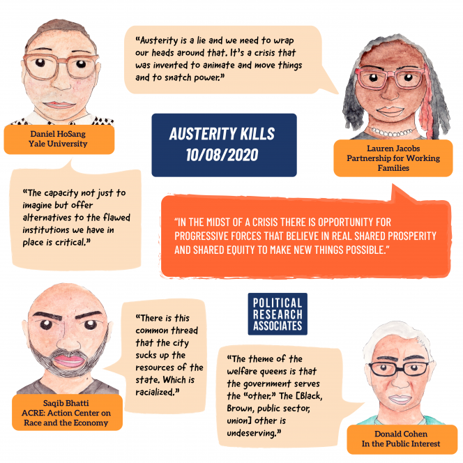 Austerity webinar illustration