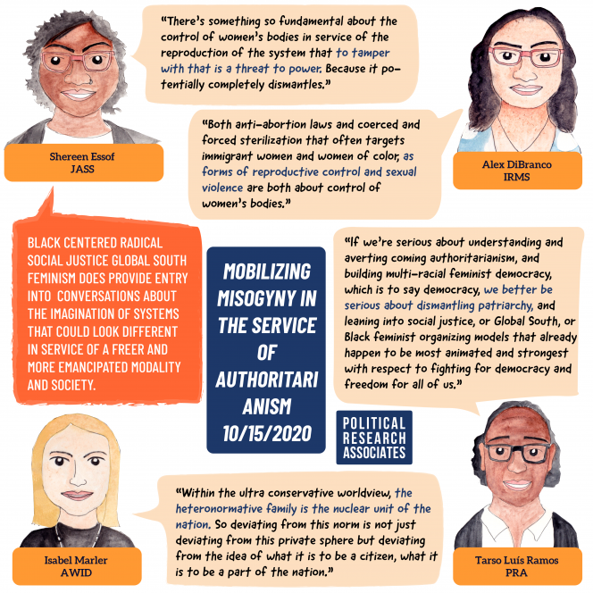 Misogyny webinar illustration