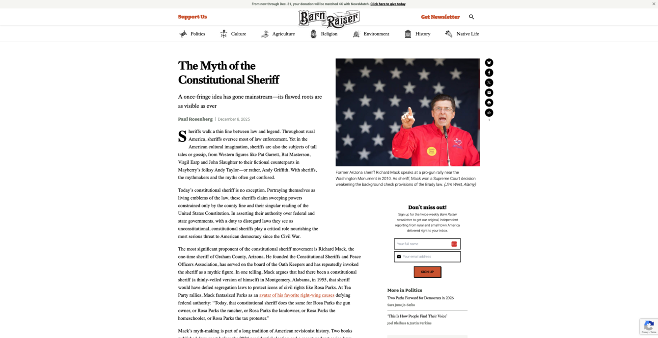 screenshot of Barn Raisers