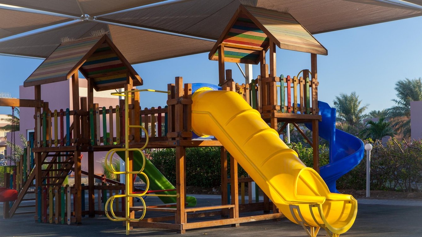 An empty playground.