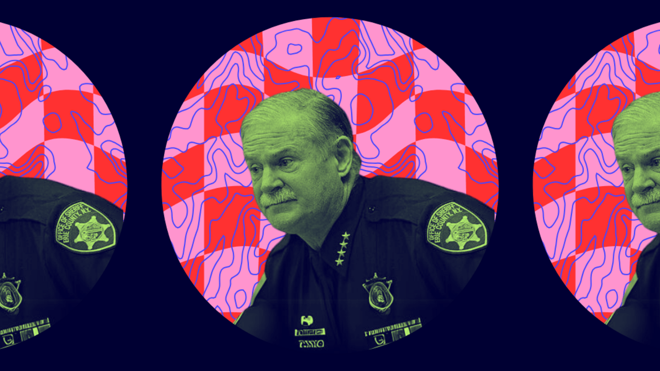 Former Sheriff Tim Howard of Erie County, New York.