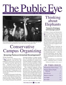 The Public Eye, Fall 2005 cover