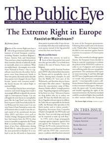 The Public Eye, Spring 2005 cover