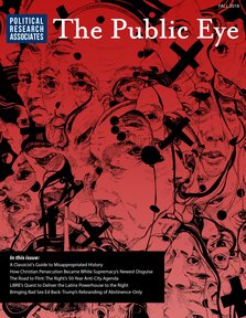 The Public Eye, Fall 2018 cover