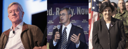 William Weld, Paul Celucci, and Jane Swift