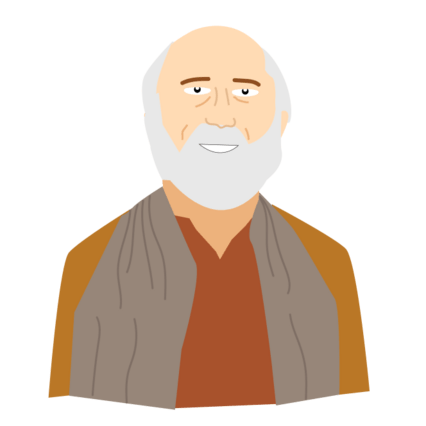 illustration of David Frawley