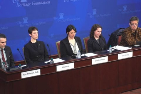 Heritage Foundation panel 