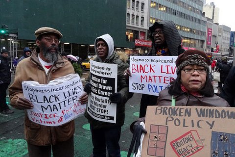Regrouping for day 3 of the week of outrage surrounding the denial of justice for Eric Garner on December 10, 2016