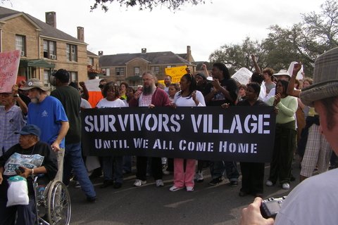 Survivors' Village at St. Bernard Projects, New Orleans.